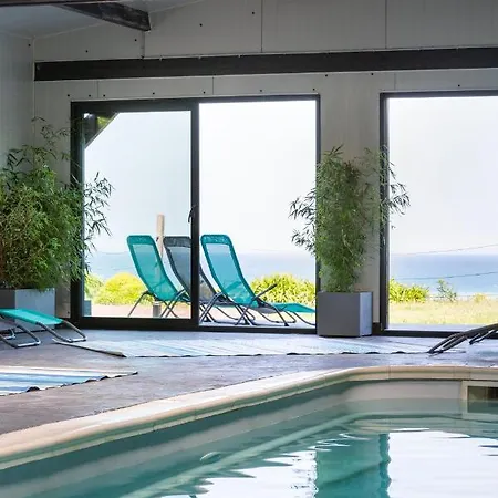 La Metairie-du-vauhariot - Ou - Piscine Chauffée - Vue Et Mont Saint Michel Et Gr34 - Résidence Hôtelière Maison d'hôtes
